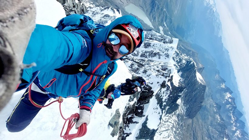 Bunda FlamingFox StormProtect PRO při výstupu na Grossglockner